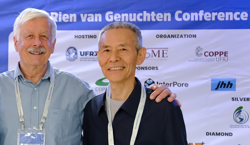 PSIPW Honours Distinguished Hydrogeologist Menggui Jin at Conference Celebrating PSIPW Laureate Martinus Th. (“Rien”) van Genuchten