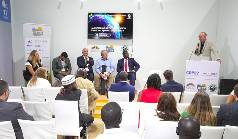 Professor Matthew McCabe of KAUST Represents PSIPW as its COP 27 Delegate