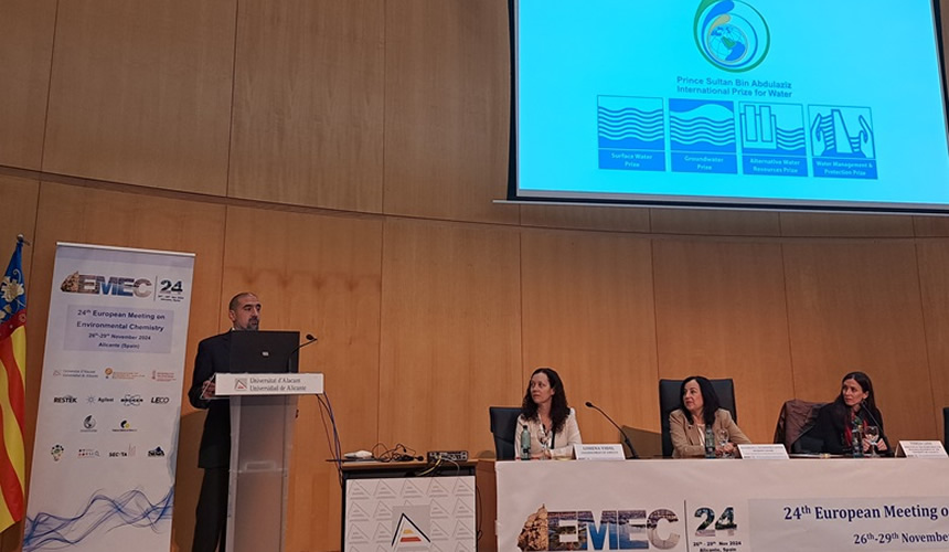 PSIPW Honours Senior Researchers and Young Scientists at the 24th European Meeting on Environmental Chemistry (EMEC24)