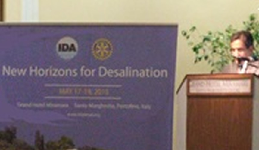 PSIPW Platinum Sponsor of IDA’s New Horizons for Desalination