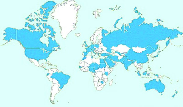 5th Award: Nominations Received from 50 Countries